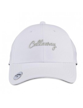 Kšiltovka Callaway Ladies Stitch Magnet Bílá/šedá