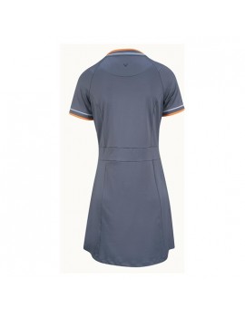 Golfové šaty Callaway V-Neck Colorblock Blue Indigo – elegantní a poho