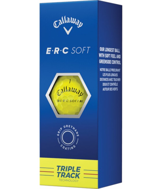 Callaway ERC Soft Triple Track Yellow 3ks