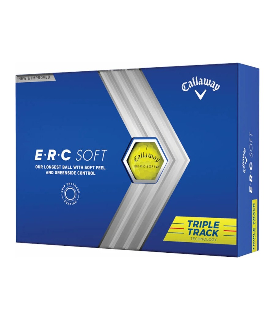 Callaway ERC Soft Triple Track Yellow 3ks