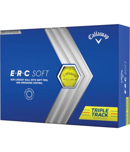 Callaway ERC Soft Triple Track Yellow 3ks