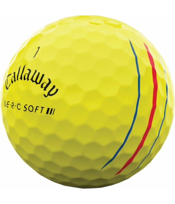 Callaway ERC Soft Triple Track Yellow 3ks