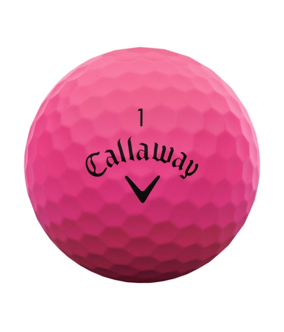 Callaway SuperSoft golfové míčky Pink 3 ks