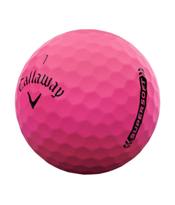 Callaway SuperSoft golfové míčky Pink 3 ks