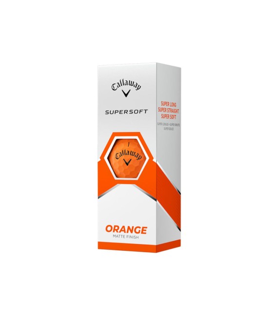 Callaway SuperSoft golfové míčky Orange 3 ks