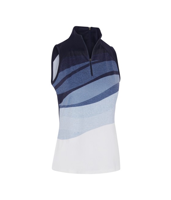 Triko dámské Callaway Gradient Wave Peacoat