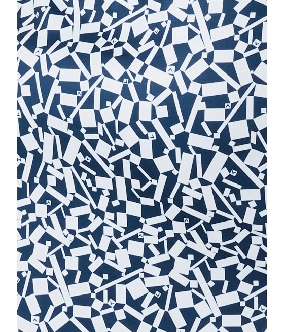 Golfové šaty Callaway Two Tone Geo Navy – funkční, elegantní & pohodln