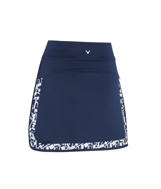 Callaway Two Tone Geo Peacoat – dámská sportovní golfová sukně se šort