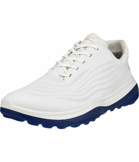 ECCO M Golf LT1 | Pánské golfové boty White/Blue | Lehkost, výkon, kom