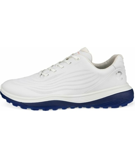 ECCO M Golf LT1 | Pánské golfové boty White/Blue | Lehkost, výkon, kom