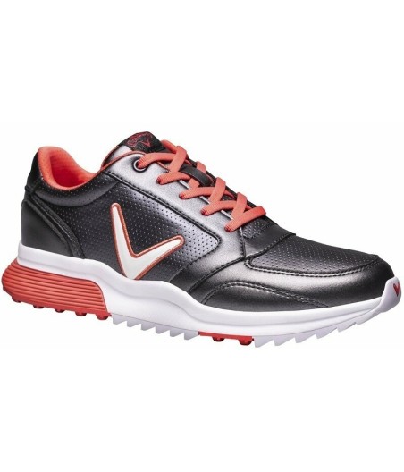 Callaway Aurora Sky Series | Dámské golfové boty Auro Grey/Coral – vod
