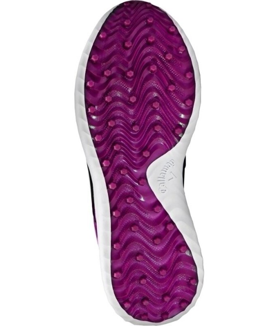 Callaway Anza Aero | Dámské golfové boty Charcoal/Purple – lehké, prod