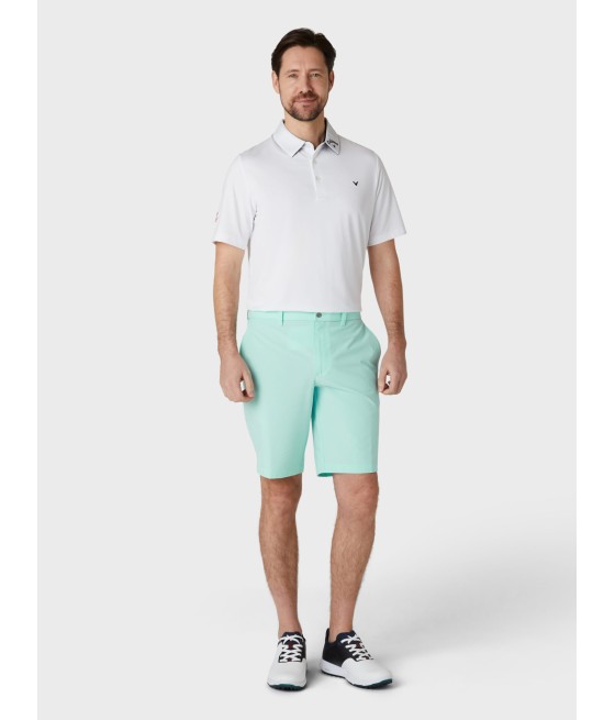 Pánské kraťasy Callaway Chev Tech II Limphet Shell – mint a lehké