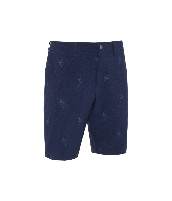 Pánské kraťasy Callaway Palm Print Short Peacoat – funkční & stylové