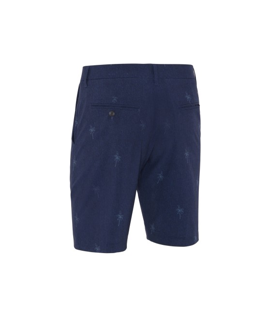 Pánské kraťasy Callaway Palm Print Short Peacoat – funkční & stylové