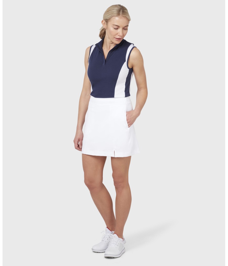 Callaway TrueSculpt Skort Brilliant White – dámská sportovní tvarující