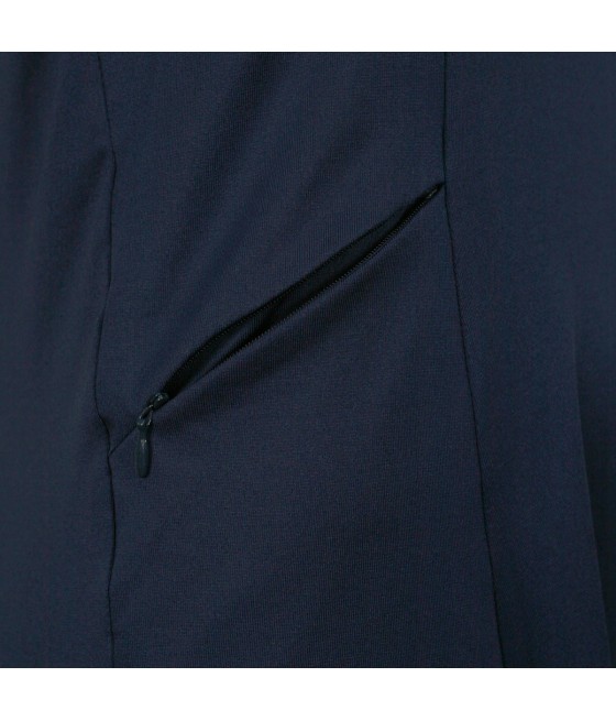 Golfové šaty Callaway Racer Back Flounce Peacoat – Opti-Dri™, pohodlný