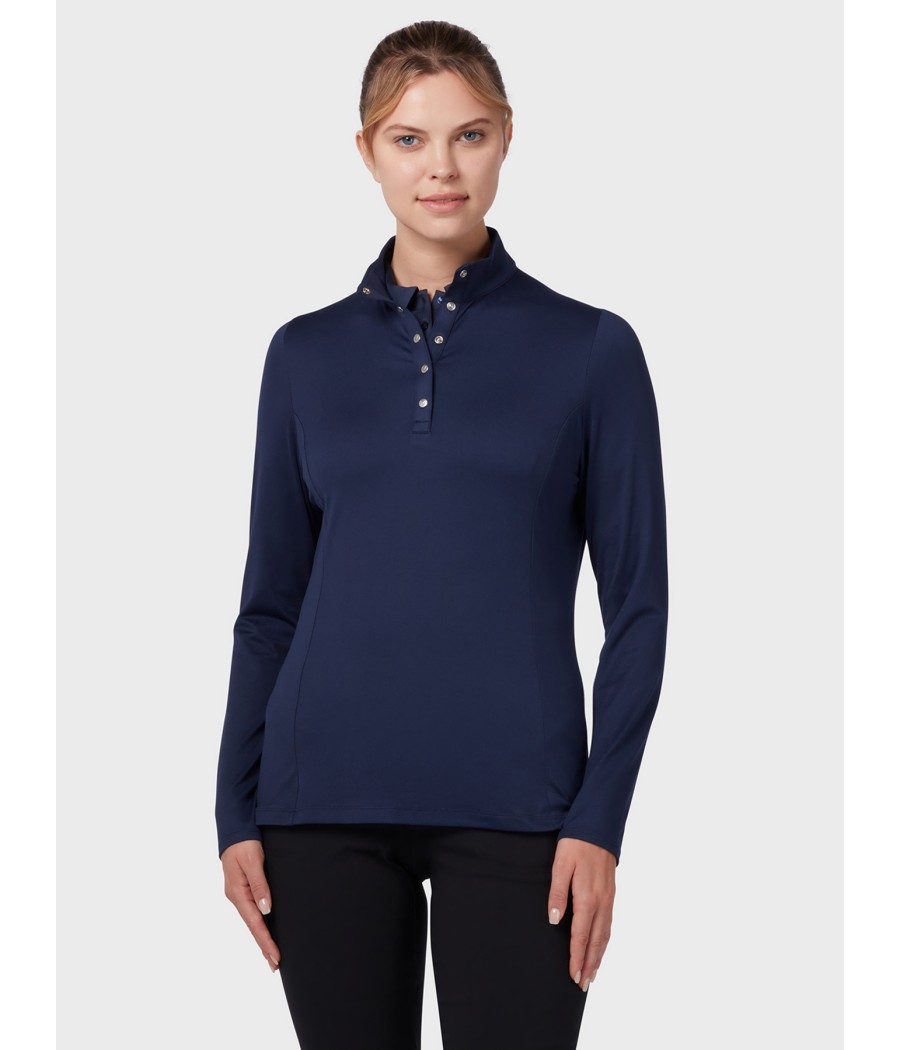 Dámské triko Callaway Thermal Longsleeve Peacoat