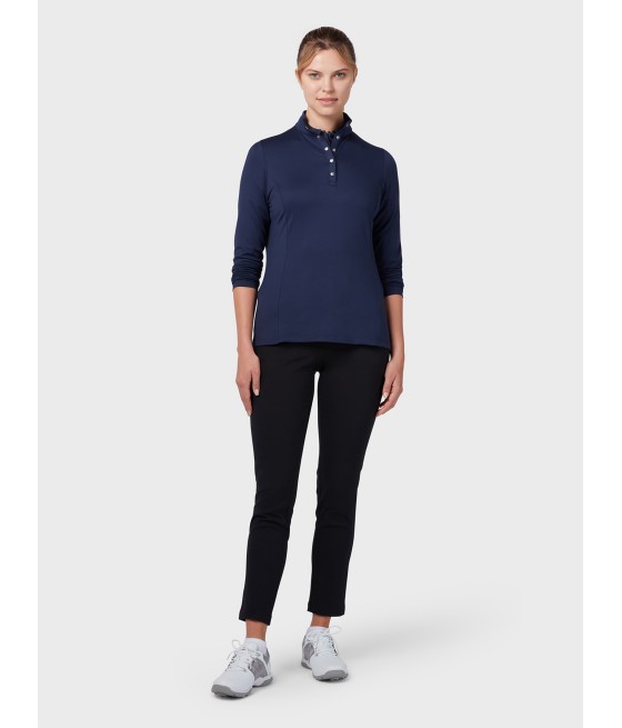 Dámské triko Callaway Thermal Longsleeve Peacoat