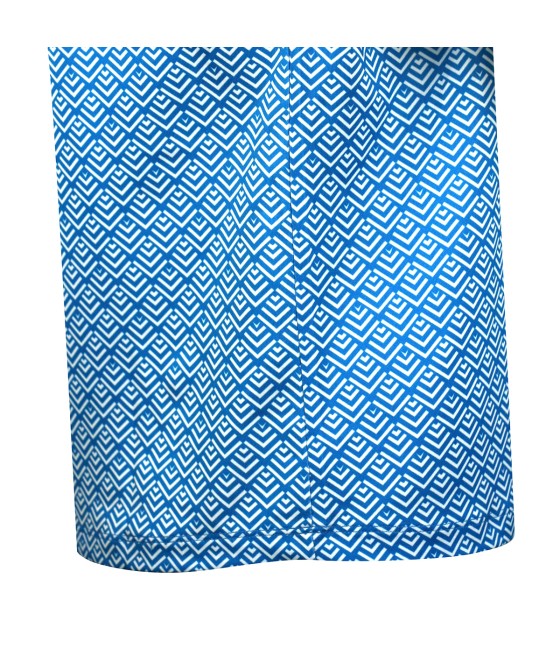 Triko dámské Callaway Chev Geo Polo Blue Sea Star