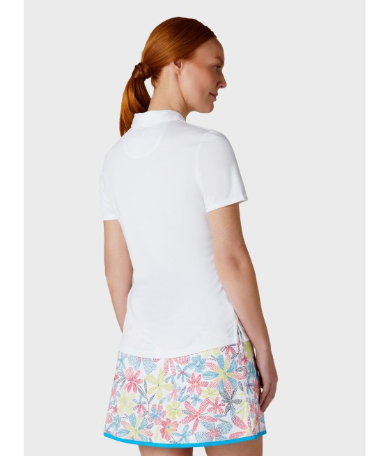 Triko dámské Callaway Tournament Polo Bright White