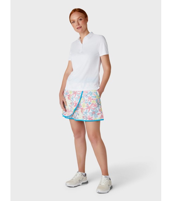 Triko dámské Callaway Tournament Polo Bright White