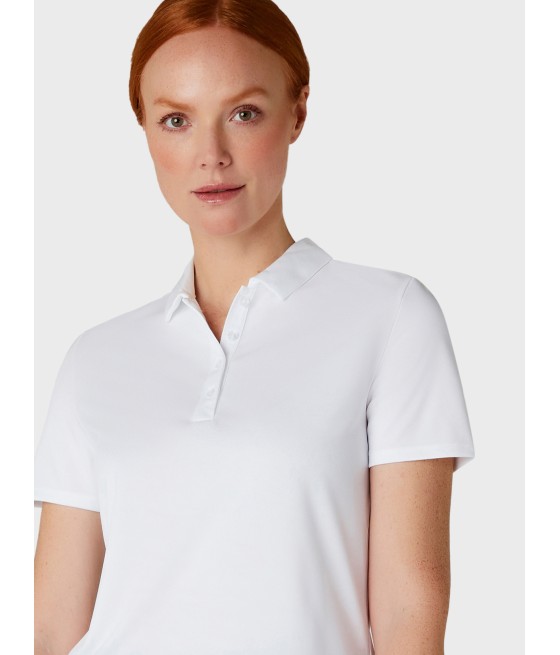 Triko dámské Callaway Tournament Polo Bright White