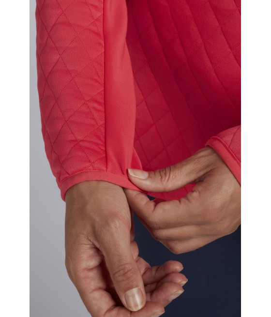 Dámská mikina Callaway Quilted Fleece Paradise Pink | teplá, stylová a