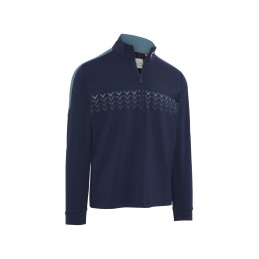 Pánská mikina Callaway ¼ Zip Blocked Chev | funkční, pružná a vodoodpu