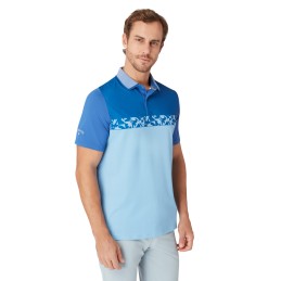 Callaway Oxford Block Polo – moderní golfové triko s volností pohybu
