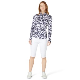 Callaway Abstract Floral Sun Protection Top – dámský UV top na golf