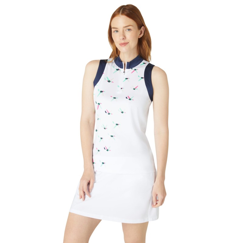 Callaway Birdie Polo – dámské polo s potiskem ptáčků a Opti-Dri™