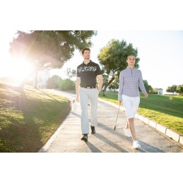 Callaway Chev Geo UV Top – dámský golfový top s UV ochranou a Opti-Dri