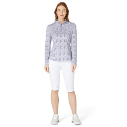 Callaway Chev Geo UV Top – dámský golfový top s UV ochranou a Opti-Dri