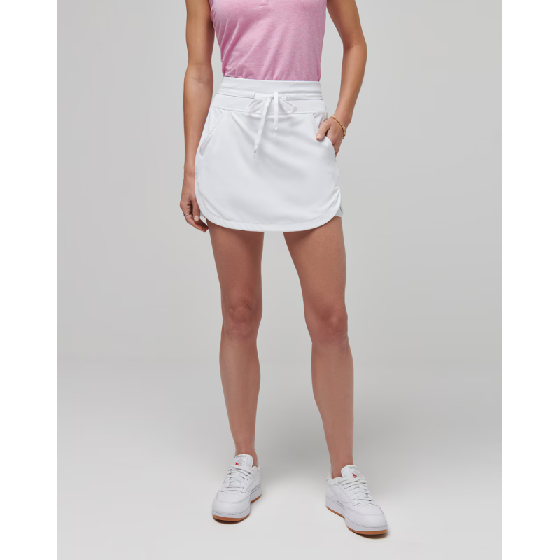 TravisMathew MoveKnit Tie Skort – Dámská skort pro aktivní životní sty