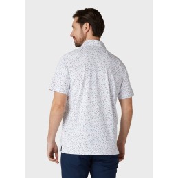 Callaway All Over Chevron Confetti Print Golf Polo (CGKSE0A3) – Stylov