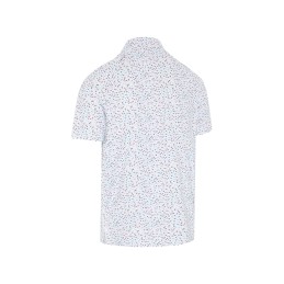 Callaway All Over Chevron Confetti Print Golf Polo (CGKSE0A3) – Stylov