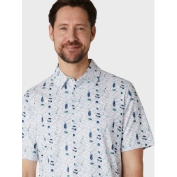 Callaway All Over Golf Essentials Print Golf Polo (CGKSE092) – Stylov