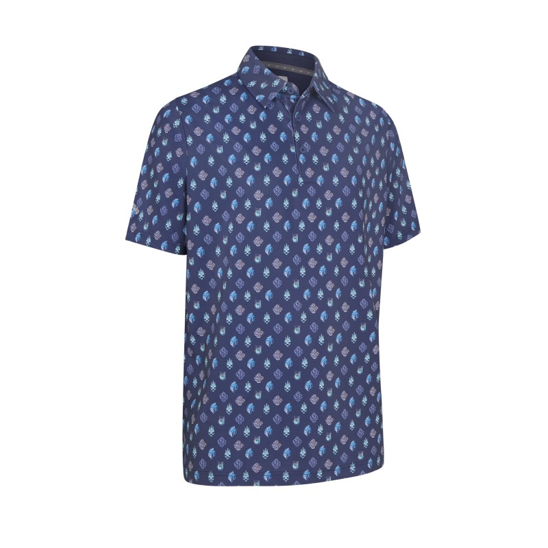 Callaway Negroni Print Golf Polo (CGKFE052) – Stylové a pohodlné golfo