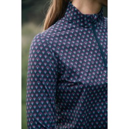 Dámské triko Callaway Gradient Geo | dlouhý rukáv, UV ochrana a styl