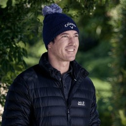 Callaway Tour Authentic Pom | Zimní čepice modrá – teplá, stylová a po