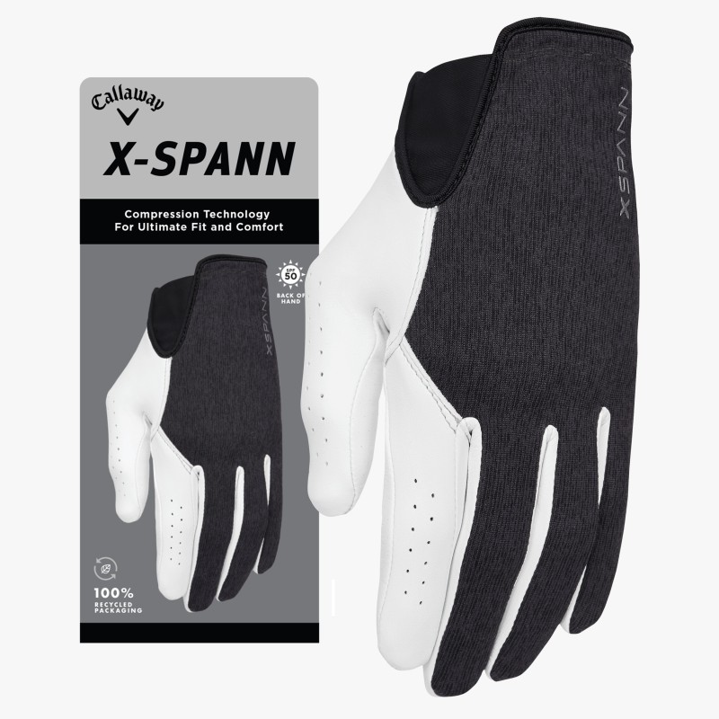 Pánská golfová rukavice Callaway XSpann LH XL – lehká a pružná