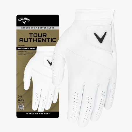 Pánská golfová rukavice Callaway Tour Authentic – Cabretta kůže