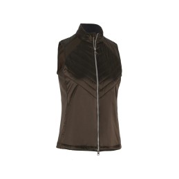 Dámská golfová vesta Callaway Chicory Coffee – lehká