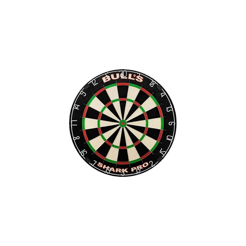 Sisálový terč BULL’S Shark Pro – profi drátování, méně odrazů