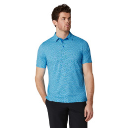Callaway pánské golfové polo Tile Gingham Print | Sympakt