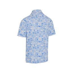 Callaway pánské golfové polo Celebration Feast Print Open Air