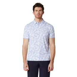 Callaway pánské golfové polo Chev Botanical Vista Blue | Sympakt