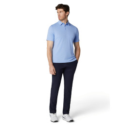 Callaway pánské golfové polo Odyssey Jacquard Vista Blue