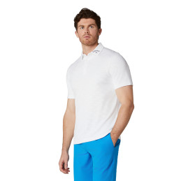 Callaway pánské golfové polo Odyssey Jacquard Bright White